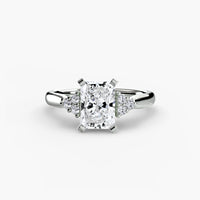 Solitaire with Cluster Shoulders 2 thumbnail 69