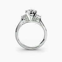 Solitaire with Cluster Shoulders 2 thumbnail 1