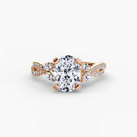 The Twist Pavé Ring thumbnail 7