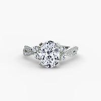 The Twist Pavé Ring thumbnail 5