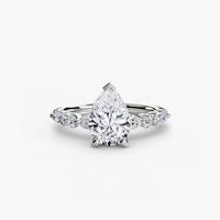 Solitaire with Eternity Pavé 2 thumbnail 6
