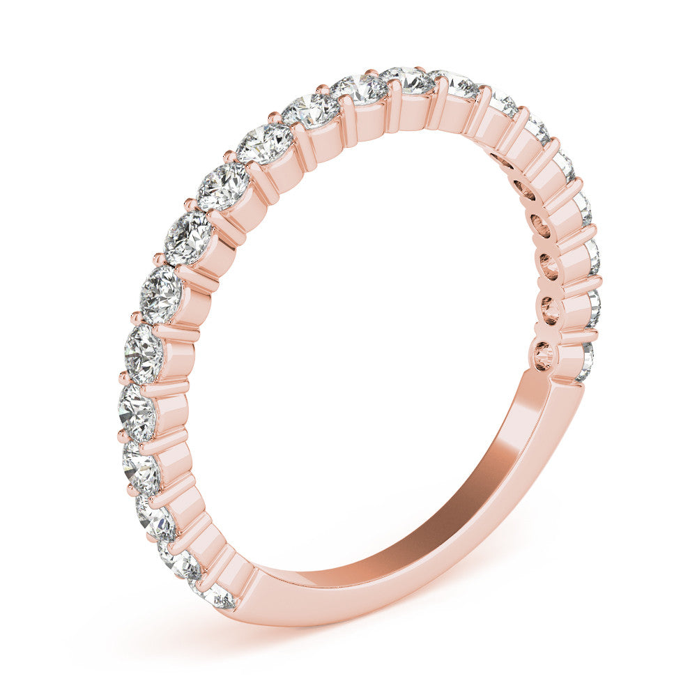 Skylar diamond ring in rose gold