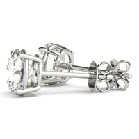 Radiant Brilliance: The Zoey 3/4 Carat Total Weight Diamond Stud Earrings thumbnail 4