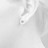 Zoey IGI Certified Lab Grown Diamond Ear Studs E VS2 - Total 2.00 Carats - Monroe Yorke Diamonds