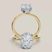 Alcina Oval Solitaire Ring thumbnail 3