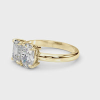 Renata – Toi et Moi Lab Grown Diamond Engagement Ring. Total 2.25 Carats thumbnail 3