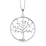Tree of Life Pendant in Sterling Silver - Monroe Yorke Diamonds