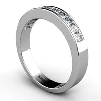 Aaliyah Princess Cut Diamond Wedding Band 0.55ct thumbnail 3
