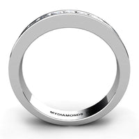 Aaliyah Princess Cut Diamond Wedding Band 0.55ct thumbnail 5