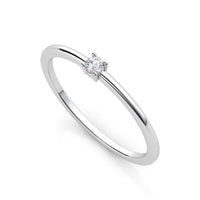 Alma - Single Diamond Ring thumbnail 2