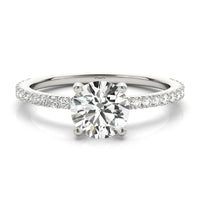 April - White Gold Diamond Engagement Ring thumbnail 1
