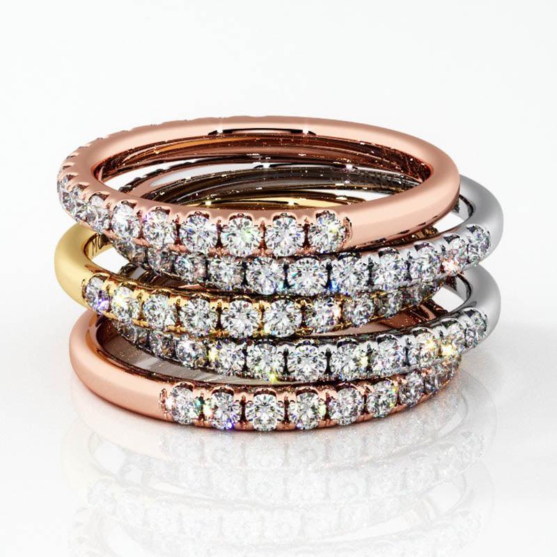 Bianca -  Diamond wedding ring