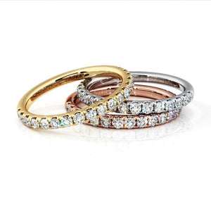 Bianca - Diamond Wedding Ring, view 1