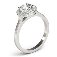 Callie - Classic Diamond Halo Engagement Ring thumbnail 4