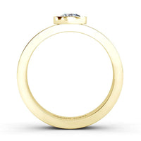 Carter Yellow Gold - Men's Single Diamond Ring thumbnail 6