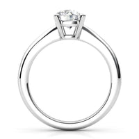Cece Round Brilliant Solitaire Engagement Ring – 18ct Gold Collection thumbnail 3