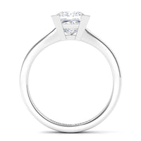 Chester – White Gold Princess Cut Solitaire Engagement Ring Setting thumbnail 5