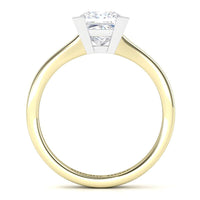 Chester – Yellow Gold Princess Cut Solitaire Engagement Ring Setting thumbnail 5