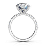 Clover - Make a Statement.  4.0 Carat Round Diamond. Lab Grown - Monroe Yorke Diamonds