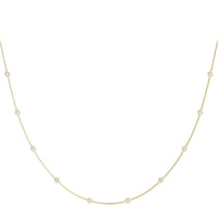 Dahlia Diamond Station Necklace 0.50ct thumbnail 5