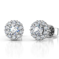 Daisy - Diamond Cluster Earrings 0.75ct thumbnail 1