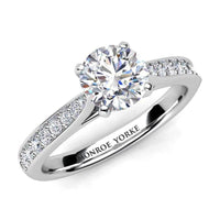 Denver – Platinum Diamond Engagement Ring thumbnail 1