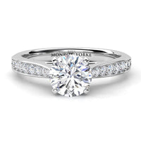 Denver – Platinum Diamond Engagement Ring thumbnail 2