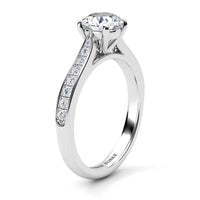 Denver – Platinum Diamond Engagement Ring thumbnail 4