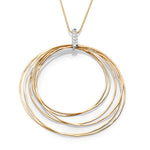 Cassini Diamond Pendant, Yellow Gold