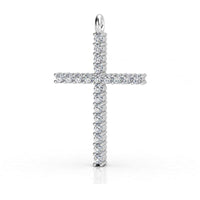 Diamond Cross Pendant 0.35 carats thumbnail 2