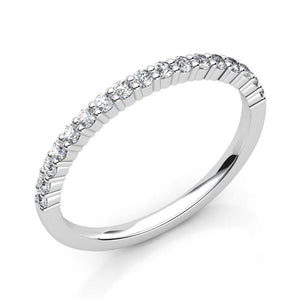 Elara - Diamond Wedding Ring. 0.35ct, view 2