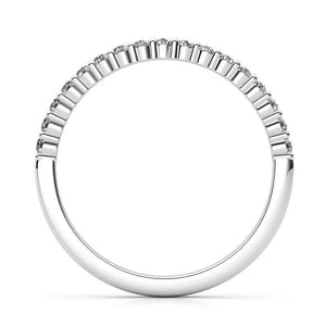 Elara - Diamond Wedding Ring. 0.35ct, view 3