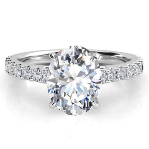 Elodie – Oval Cut Diamond Engagement Ring