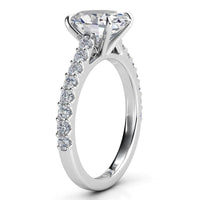 Elodie – Oval Cut Diamond Engagement Ring thumbnail 4
