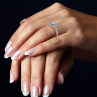Elodie – Oval Cut Diamond Engagement Ring thumbnail 6