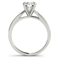 Elora Platinum - 4 Claw Solitaire Diamond Ring thumbnail 2