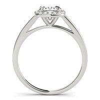 Erin — Cushion Lab Grown Diamond Halo Engagement Ring thumbnail 4