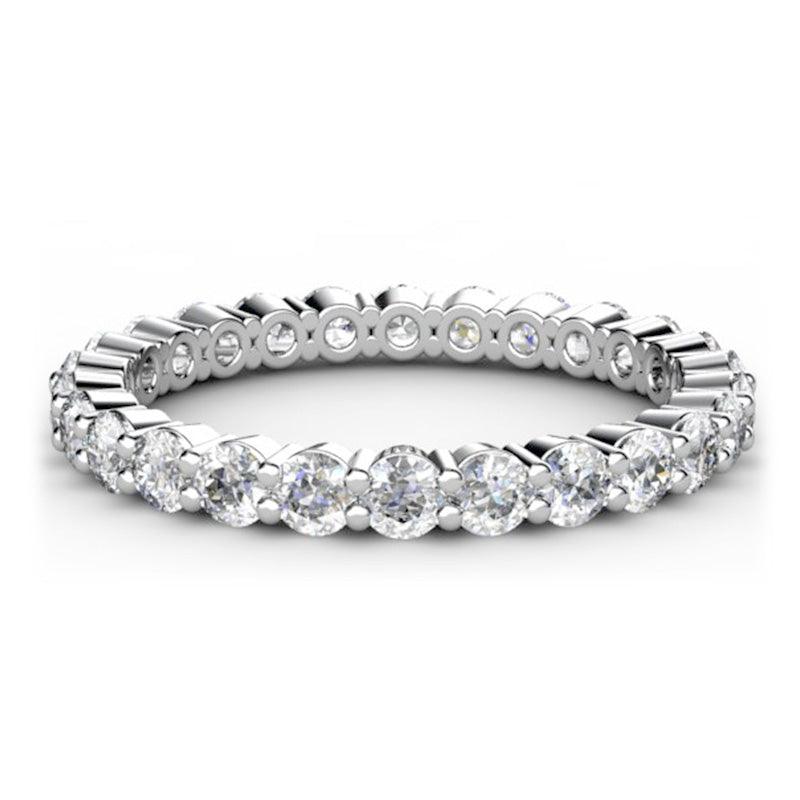 Eternity Diamond Ring, Wedding Ring, Anniversary Ring 