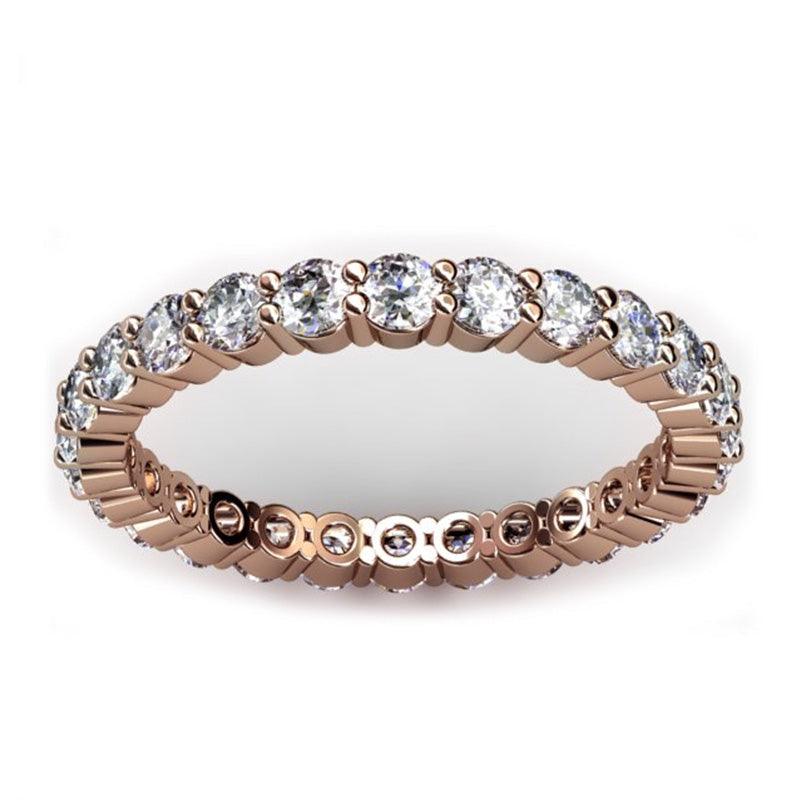 Eternity Rose Gold Diamond Wedding & Anniversary Ring 1.40ct