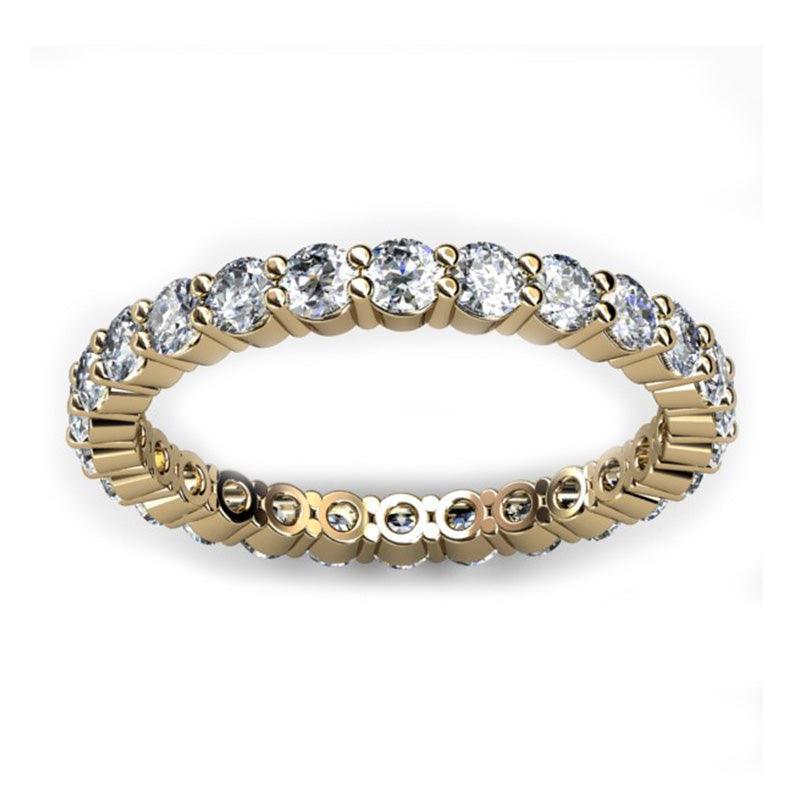 Eternity Yellow Gold Diamond Wedding & Anniversary Ring 1.40ct