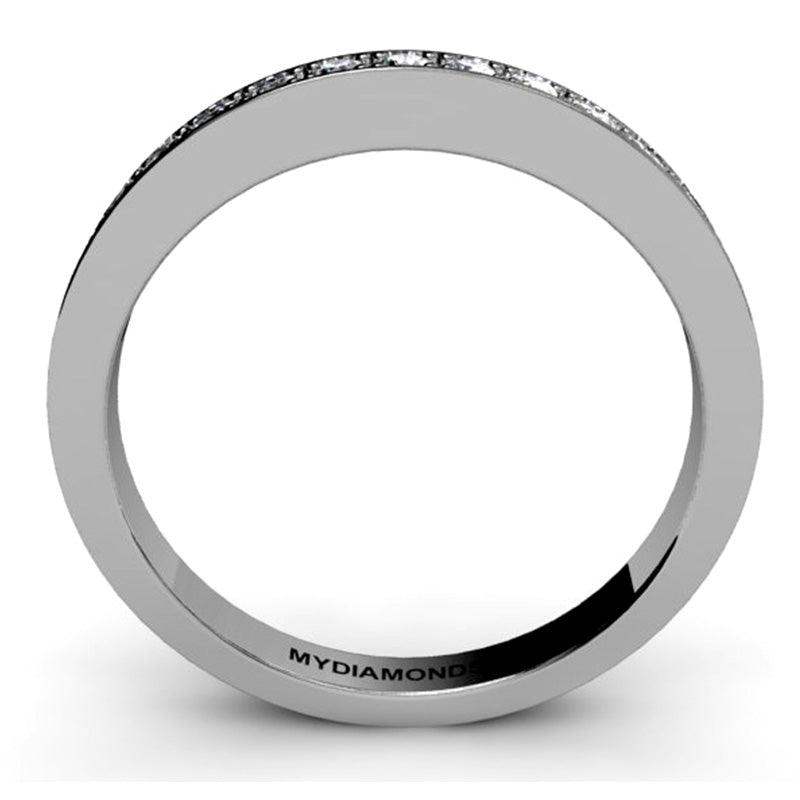 Fiona Ladies Diamond Wedding Ring, 0.30 carats. Side View 3