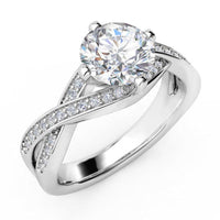 Galexia - Unique Diamond Engagement Ring thumbnail 4