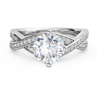 Galexia - Unique Diamond Engagement Ring thumbnail 2