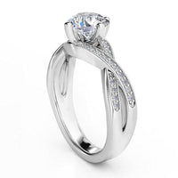 Galexia - Unique Diamond Engagement Ring thumbnail 5