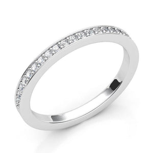 Gigi - Stylish & Modern, Diamond Wedding Band 0.21ct, view 2