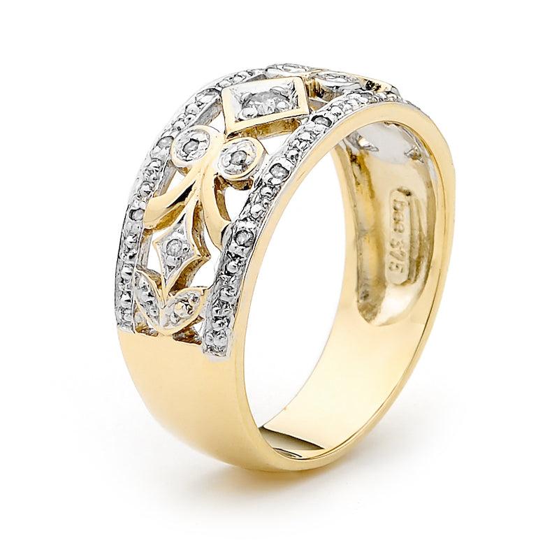 Right Hand Ring Diamond Ring - Monroe Yorke Diamonds
