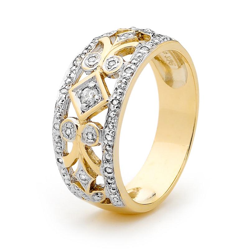 Right Hand Ring Diamond Ring - Monroe Yorke Diamonds