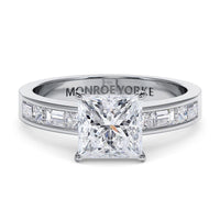 Grazia - Princess Cut Diamond Engagement Ring thumbnail 1
