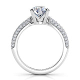 Harper - Round Diamond Engagement Ring - Monroe Yorke Diamonds