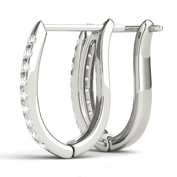 Isla - Diamond Earrings by Monroe Yorke Diamonds — view 4